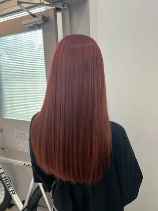 ロング カラー Ami ブリーチ/ハイトーンのヘアスタイル