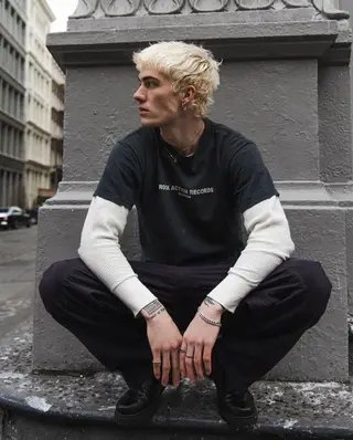 ショート カラー メンズ 佐竹 楓のヘアスタイル