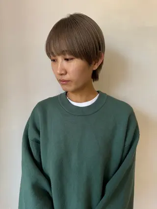 ショート カラー ill/ダブルカラー 髪質改善/小島のヘアスタイル