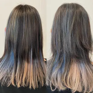 セミロング 髪質改善・修復 成瀬由賀里のヘアスタイル