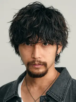 ミディアム パーマ メンズ fifth名駅所属・レディースカット 名古屋/水谷颯のヘアスタイル