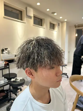 パーマ メンズ いぶき/透明感カラー 🎨メンズパーマ🔥のヘアスタイル