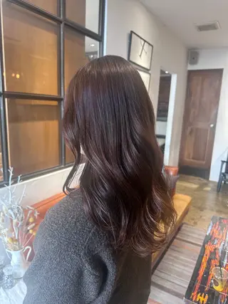 カラー YUI/レイヤー/ ハッシュカットのヘアスタイル