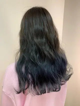 ロング 菅原リキヤ くびれレイヤーヘアのヘアスタイル