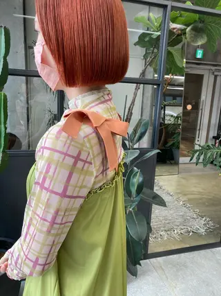 ミディアム カラー 小木曽智美 /ボブ/ショートのヘアスタイル