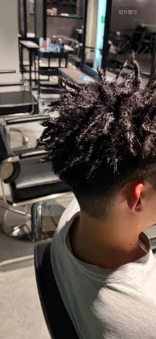 パーマ メンズ men'ssalon stud.所属・立林 類のヘアスタイル