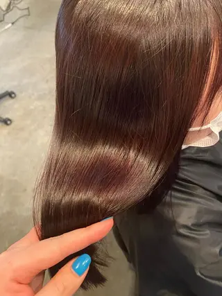 ミディアム カラー お任せヘア☘️☘️ 及川渚のヘアスタイル