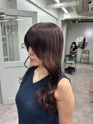 ロング 🫧透明感ワンカラー 🫧mio 🫧のヘアスタイル