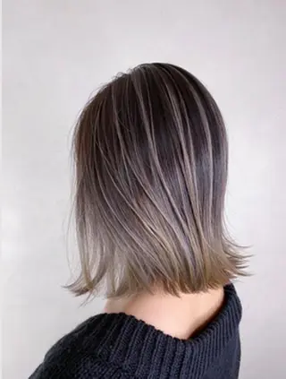 ミディアム カラー marie-anne 浜松元目店のヘアスタイル