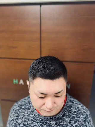 ショート パーマ メンズ 銀座マツナガ所属・長野 康太のヘアスタイル