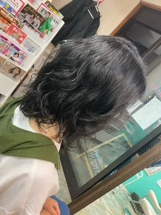 パーマ 佐々木 菜摘のヘアスタイル