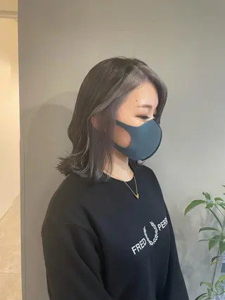 ミディアム soyon心斎橋所属・♡透明感/艶カラー/ M a I ♡のヘアスタイル