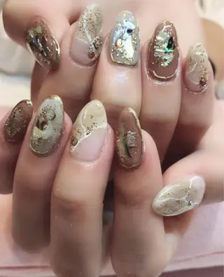 ネイル 長さだし専門店 M2　rikaのネイルデザイン