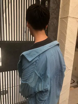 ショート メンズ ウルフカット／吉村 桃子のヘアスタイル