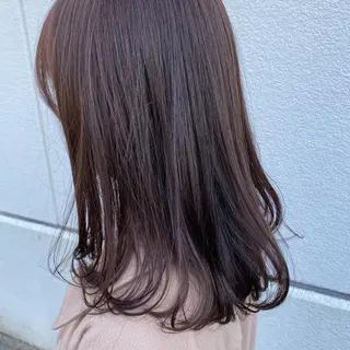 ミディアム カラー Hair Craft.所属・岡崎 浩大のヘアスタイル