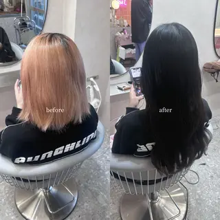 ロング hina🎀新宿/ エクステ/girlyのヘアスタイル