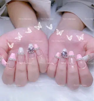 ネイル Shis_🦄shi 韓国風キラキラネイルのネイルデザイン