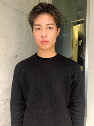メンズ siki 大阪福島 エンドウハルのヘアスタイル