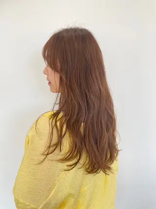 ロング CLOVER学園前店所属・永山 采佳のヘアスタイル