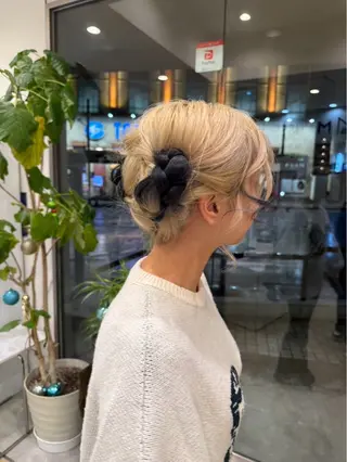 カラー ヘアアレンジ niina /艶髪指名NO.1のヘアスタイル