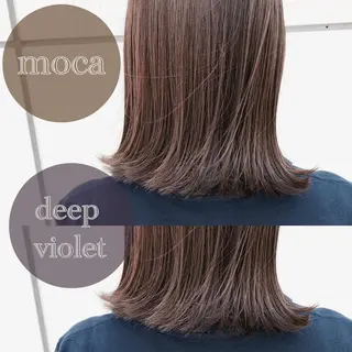 ミディアム カラー ヘアアレンジ Zina福岡天神🪞 髪質改善🪞レイヤーのヘアスタイル