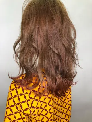 セミロング 韓国風/オシャレ /縮毛矯正/滝口琴未のヘアスタイル