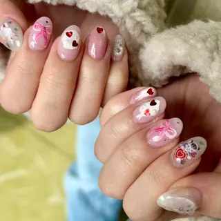 ミディアム m kaori𓃟のネイルデザイン