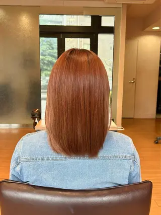 ミディアム カラー mahiro/ ショートカットのヘアスタイル