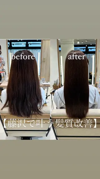 ロング パーマ 艶カラー/暖色カラー /透明感/ryutoのヘアスタイル