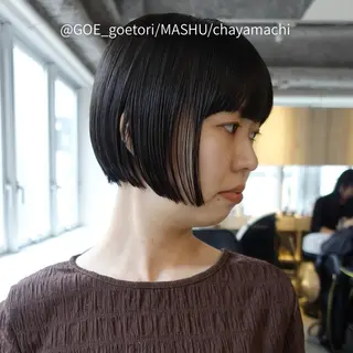 ショート MASHU所属・鳥越 一希のヘアスタイル