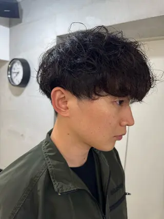 パーマ 👾メンズカット 近藤あやか👾のヘアスタイル