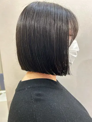 ショート hub hair レイヤー/透明感のヘアスタイル