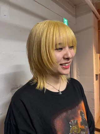 ミディアム カラー 🩵似合わせカット SEIRA🩵のヘアスタイル