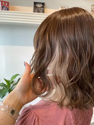 ミディアム カラー 💐パーソナルカラー /市橋加菜💐のヘアスタイル