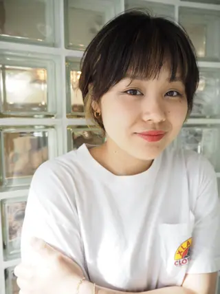 ショート カラー 西山梨々【12/1〜 産休を頂きます🎀】のヘアスタイル