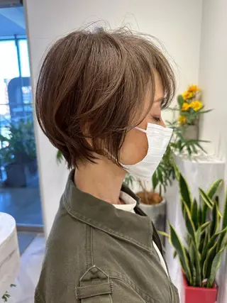 ショート ere hair salonのヘアスタイル