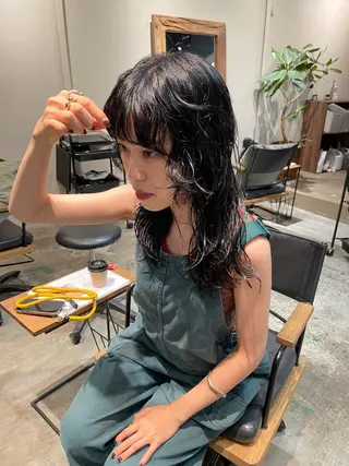 ロング fubuki🪷 似合わせカットカラーのヘアスタイル
