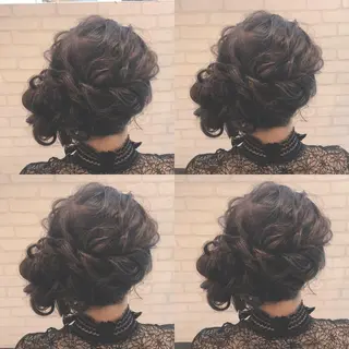ミディアム カラー ヘアアレンジ 🌷MAYU 🌷のヘアスタイル