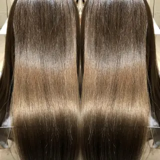 セミロング 髪質改善韓国レイヤー カット内田智大のヘアスタイル