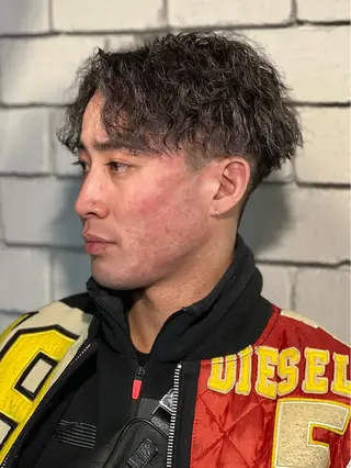 パーマ メンズ men’s salon NOA solte. 【メンズサロン ノアソルテ】所属・メンズパーマ職人 加藤 弘貴のヘアスタイル