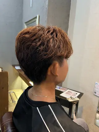 パーマ メンズ Men's NAM 八角のヘアスタイル