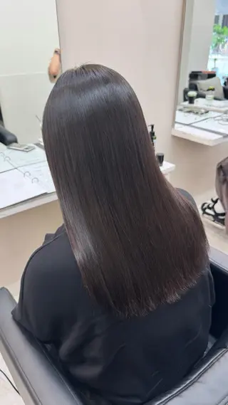 セミロング 箕面/ボブ/ 髪質改善/加藤優眞のヘアスタイル