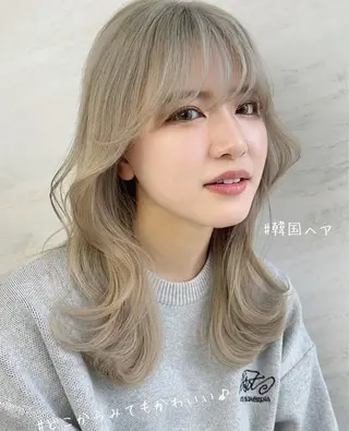 セミロング カラー lit.所属・【lit.】SATO HIROSHIのヘアスタイル