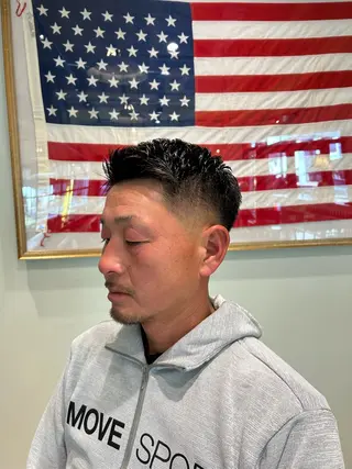 ショート LOSOME CUT WORKS所属・鈴木 航のヘアスタイル