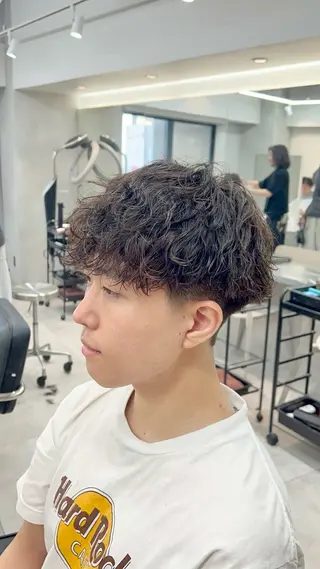 パーマ メンズ 齊藤輝/ メンズパーマ/大宮のヘアスタイル