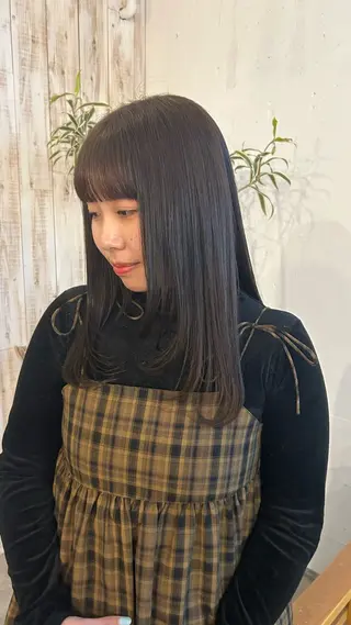 ロング 藤澤 樹のヘアスタイル