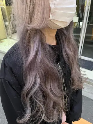 ロング カラー 原宿サロン代表 デザインカラー伊藤卓のヘアスタイル