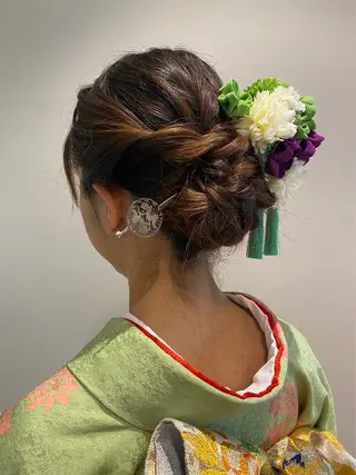 ヘアアレンジ 髪質改善✨ 風間里咲【西荻窪】のヘアスタイル