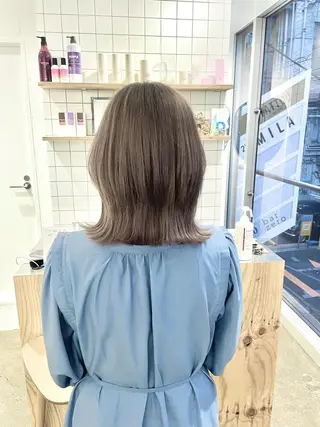 ショート カラー 圧倒的なケアブリーチ /髪質改善🩵松田のヘアスタイル