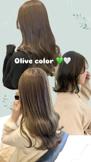 セミロング yunica所属・yunica manaeのヘアスタイル